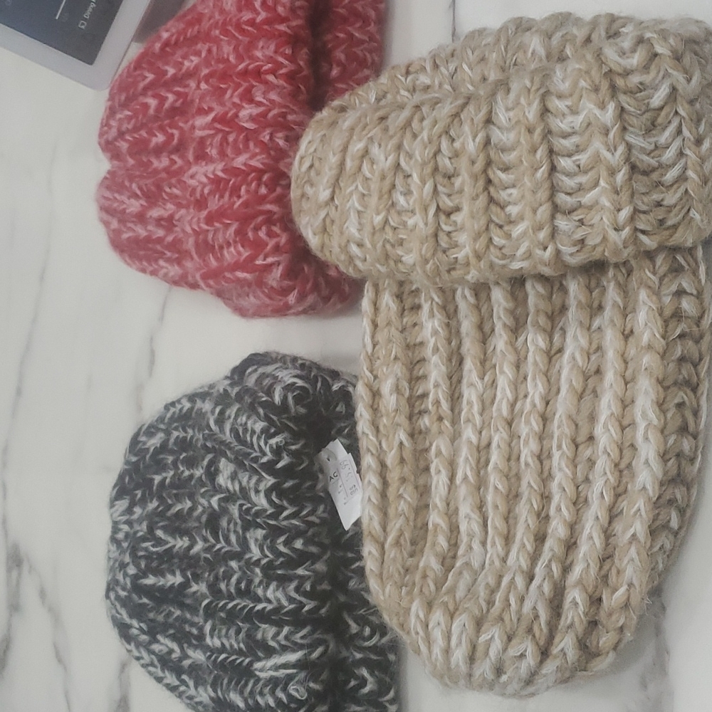 Multi color wool hats Unisex